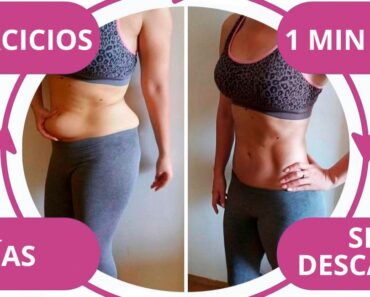 Pierde grasa del vientre con este entrenamiento de abdominales de 6 minutos